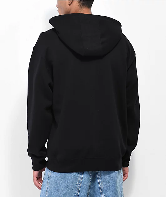 Danny Duncan I Heart Moms Black Zip Hoodie