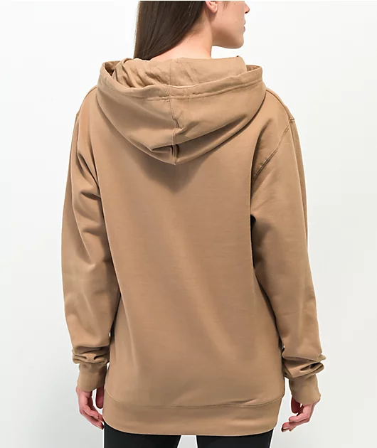 Melodie Reverse Medusa Tan Hoodie