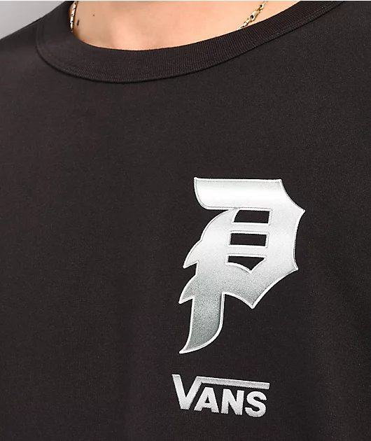 Vans x Primitive Chrome Black Crewneck Sweatshirt