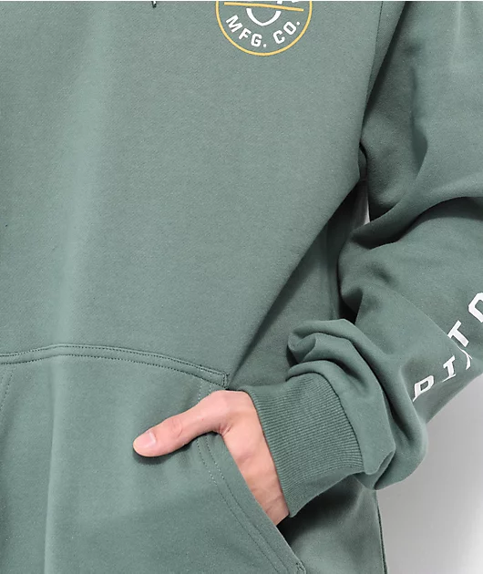 15502-brixton-crest-forest-green-hoodie-3.webp Brixton Crest Forest Green Hoodie