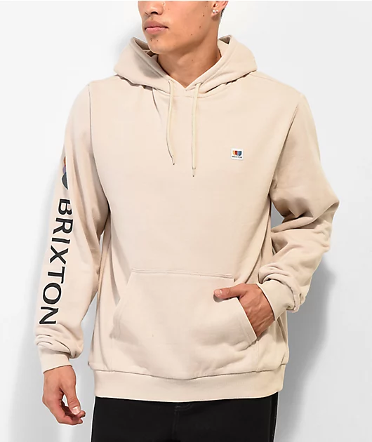 Brixton Alton Natural Hoodie