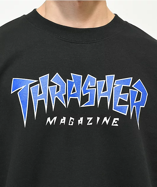 Thrasher Jagged Black Crewneck Sweatshirt