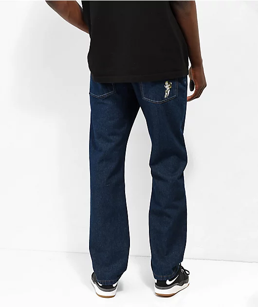 Primitive Union Dark Wash Denim Jeans