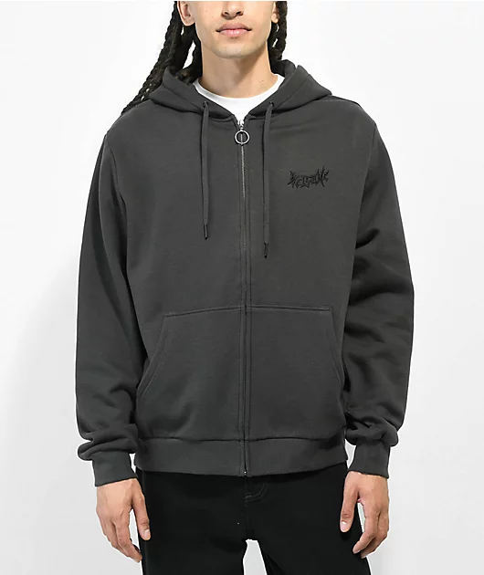 Welcome Bapholit Black Zip Hoodie