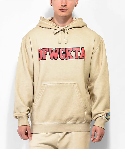 Odd Future University Natural Hoodie