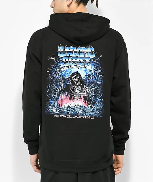 Lurking Class by Sketchy Tank x Stikker Run Black Hoodie