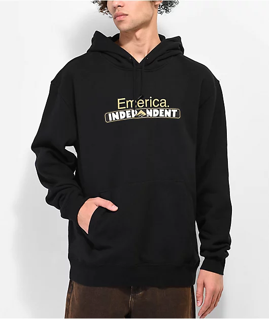Emerica x Independent Bar Black Hoodie