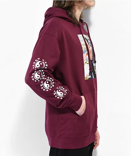 16204-dgk-x-bruce-lee-like-echo-burgundy-hoodie-4.webp DGK x Bruce Lee Like Echo Burgundy Hoodie