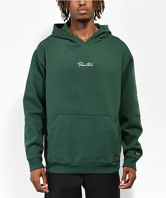 Primitive Nuevo Core Premium Green Hoodie