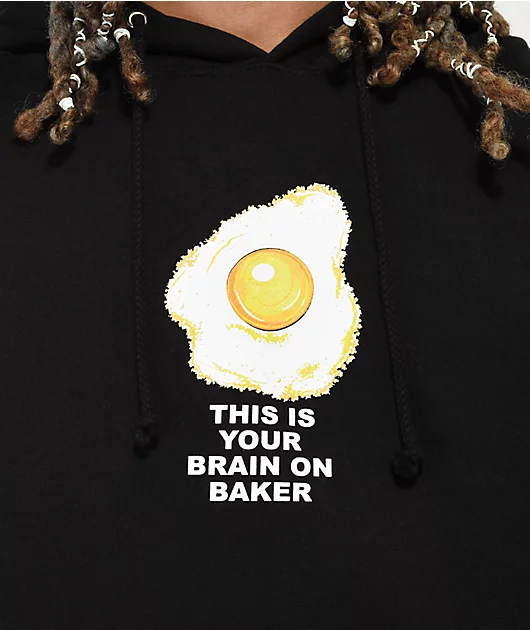 Baker Any Questions Black Hoodie