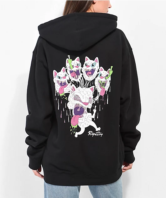 RIPNDIP Slimy Black Hoodie