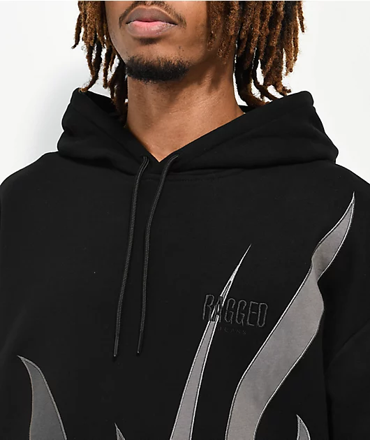 16913-ragged-priest-scorch-black-grey-hoodie-3.webp Ragged Priest Scorch Black & Grey Hoodie