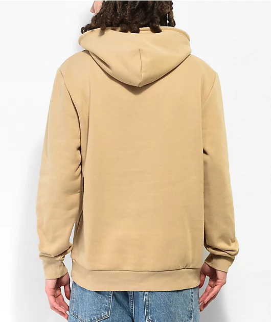 Brixton Parsons Patch Sand Hoodie
