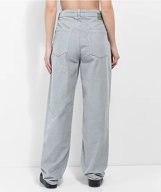 Empyre Tori Light Grey Corduroy Skate Pants