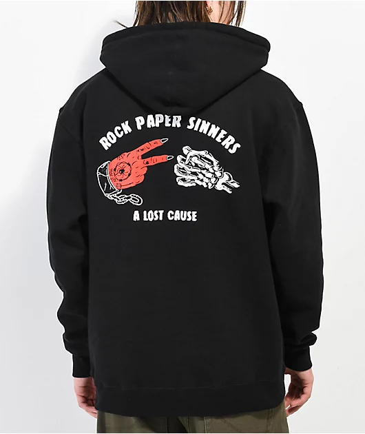 A Lost Cause Sinners Black Hoodie