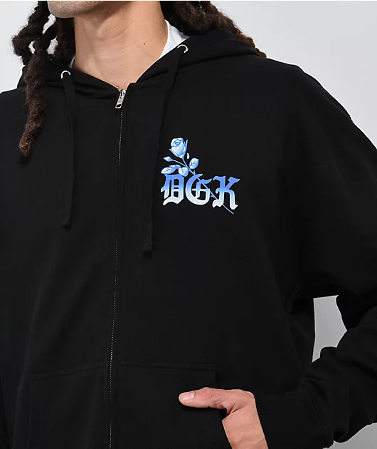 17262-dgk-lo-side-black-fleece-zip-hoodie-4.webp DGK Lo Side Black Fleece Zip Hoodie