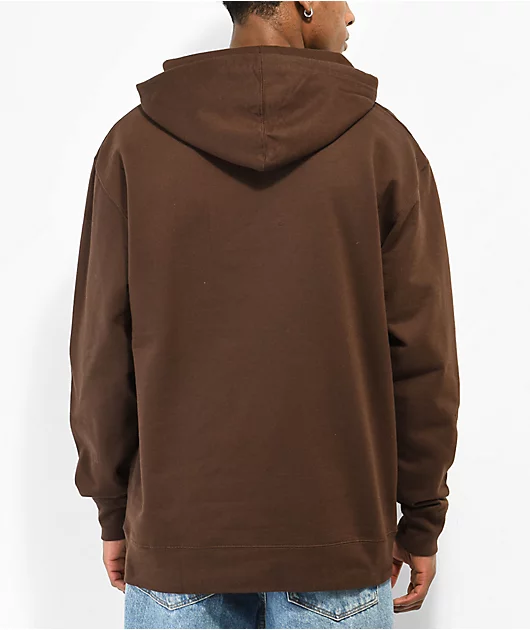 17328-leon-karssen-not-sure-brown-hoodie-2.webp Leon Karssen Not Sure Brown Hoodie