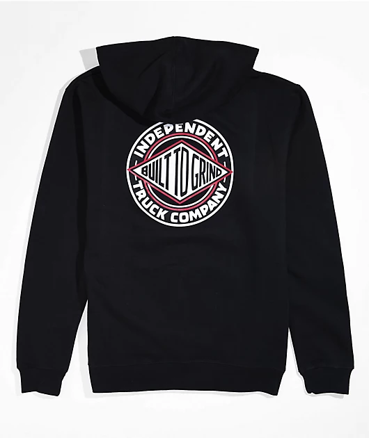 Independent Kids Built To Grind Summit Black Hoodie