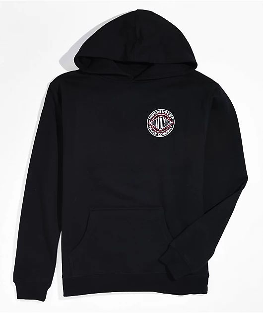 Independent Kids Built To Grind Summit Black Hoodie