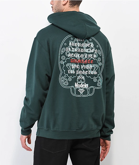 Diamond Supply Co. x Modelo Tradition Green Hoodie