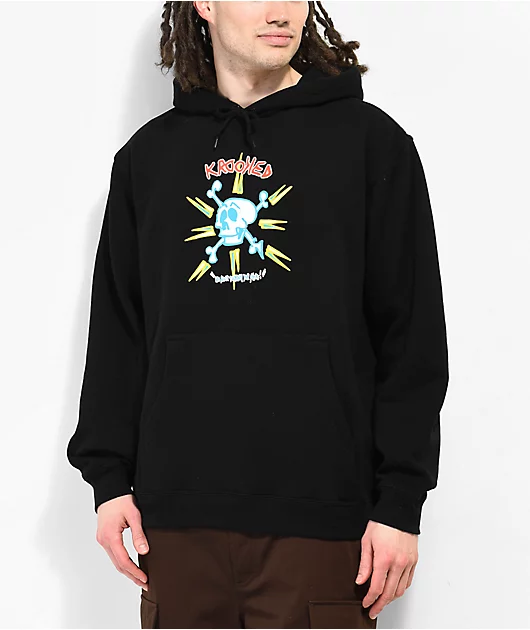Krooked Style Black Hoodie