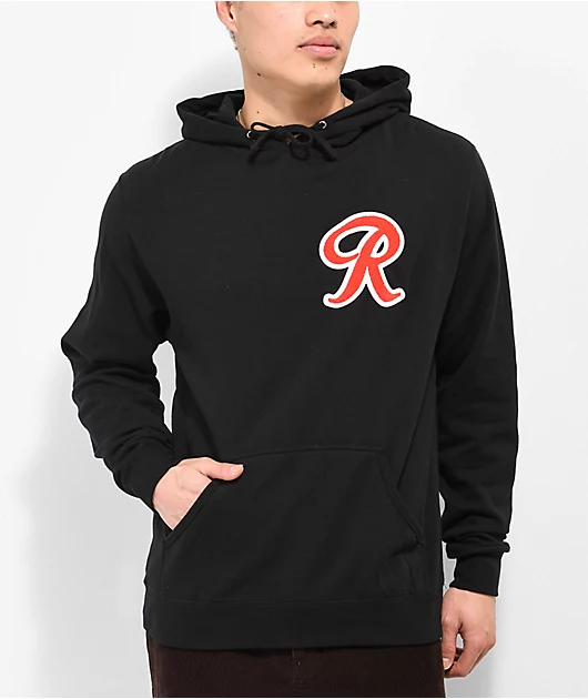 Casual Industrees x Rainier Chenille Black Hoodie