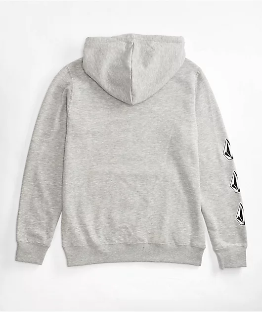 Volcom Kids Iconic Stone Black Hoodie