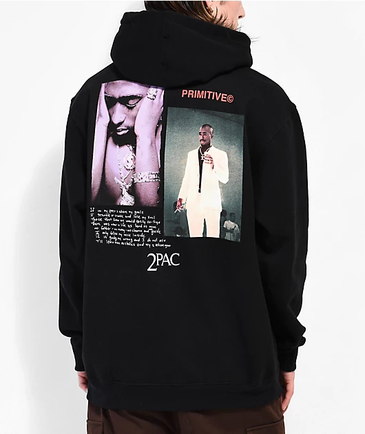 Primitive x Tupac Voice Black Hoodie