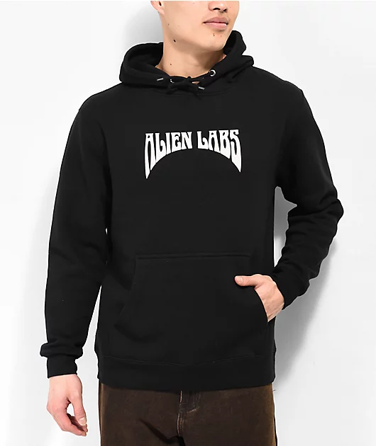 Alien Labs Skull Black Hoodie