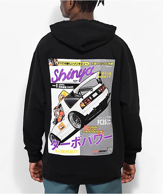 Shinya Showdown Black Hoodie