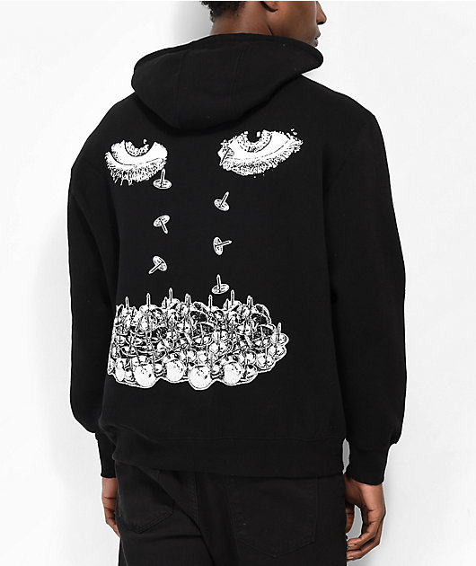 Hoodlum by Darby Allin Tac Eyes Black Hoodie