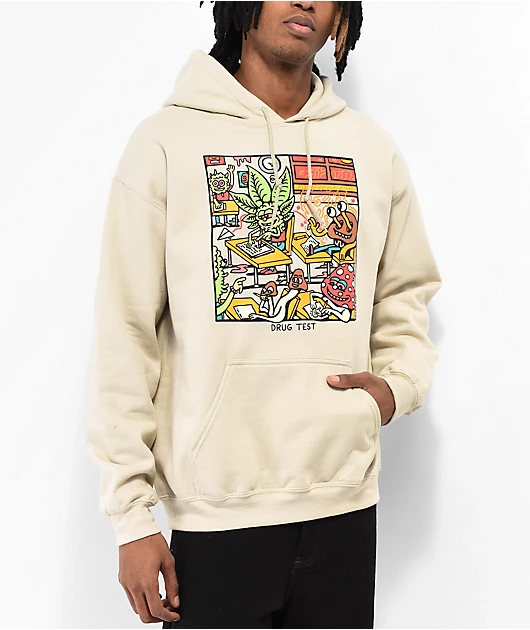 Killer Acid Drug Test Natural Hoodie