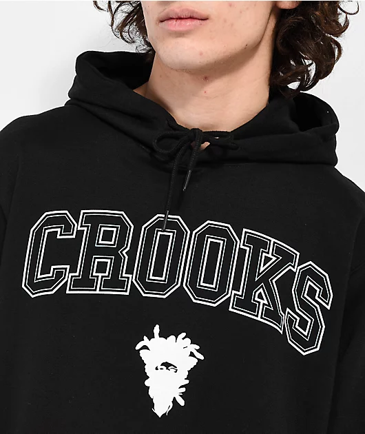 18083-crooks-castles-collegiate-black-hoodie-2.webp Crooks & Castles Collegiate Black Hoodie