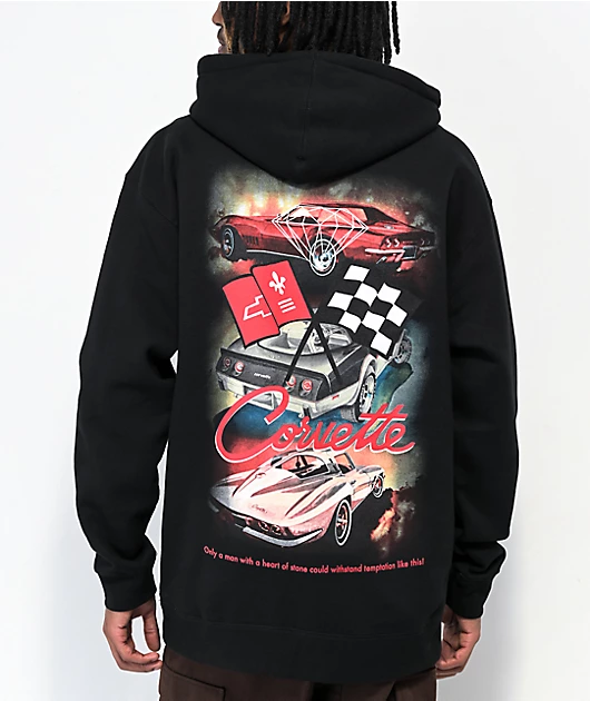 Diamond Supply Co. x Chevrolet Corvette Black Hoodie