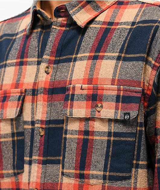 18239-dravus-jubal-navy-tobacco-flannel-shirt-4.webp Dravus Jubal Navy & Tobacco Flannel Shirt