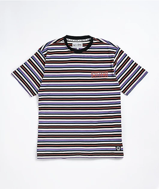 Welcome Surf Stripe Space T-Shirt