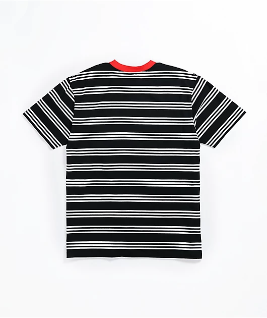 18348-santa-cruz-dot-embroidered-stripe-black-t-shirt-2.webp Santa Cruz Dot Embroidered Stripe Black T-Shirt