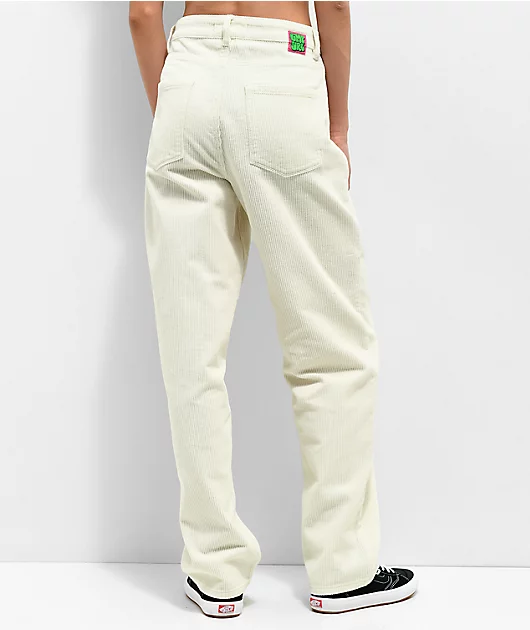Empyre Tori Off-White Corduroy Skate Pants