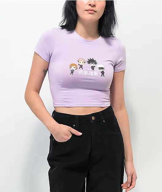 Episode x Jujutsu Kaisen Lavender Tiny Top
