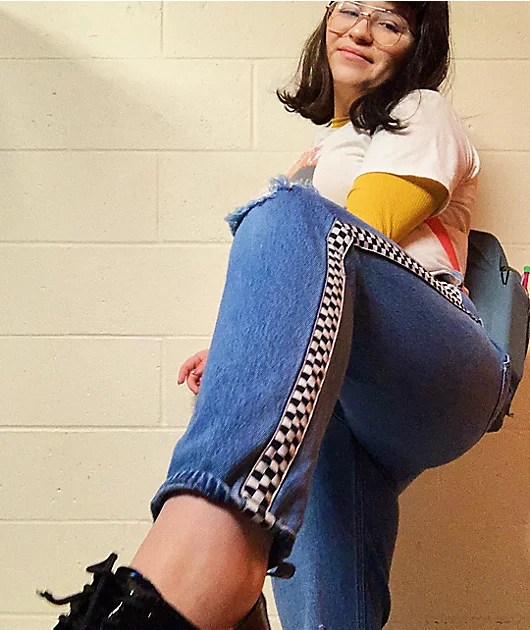 19-empyre-eileen-checkered-striped-light-wash-mom-jeans-7.webp Empyre Eileen Checkered Striped Light Wash Mom Jeans