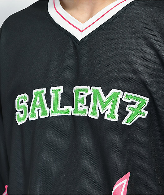 Salem7 Flames Pink Hockey Jersey