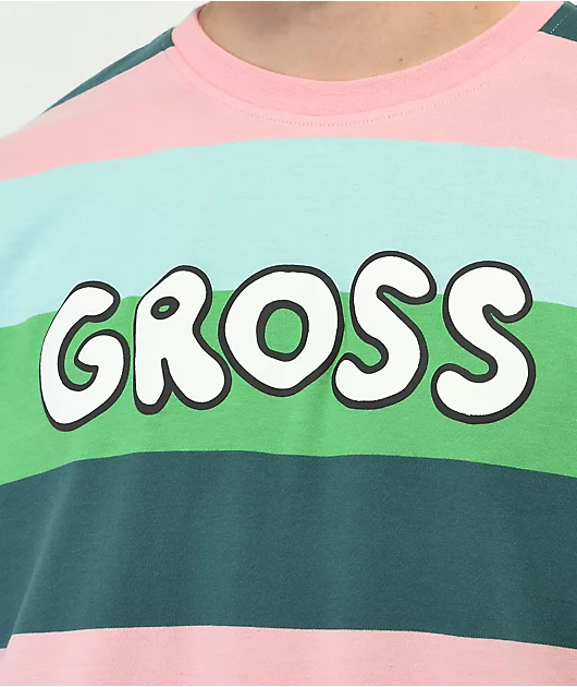 19269-salem7-gross-pink-green-stripe-t-shirt-3.webp Salem7 Gross Pink & Green Stripe T-Shirt