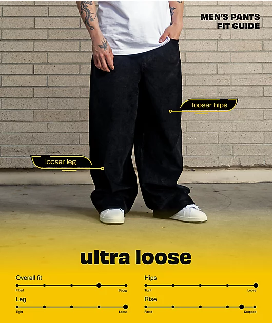 1949-empyre-loose-fit-black-corduroy-skate-pants-3.webp Empyre Loose Fit Black Corduroy Skate Pants