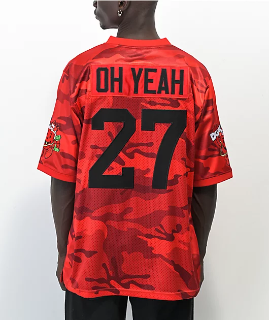 DGK x Kool-Aid Thirst Red Football Jersey