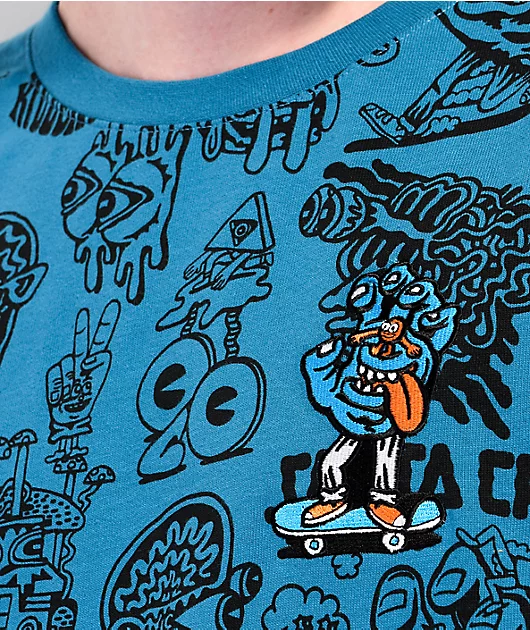 19925-killer-acid-x-santa-cruz-all-over-print-navy-t-shirt-3.webp Killer Acid x Santa Cruz All Over Print Navy T-Shirt