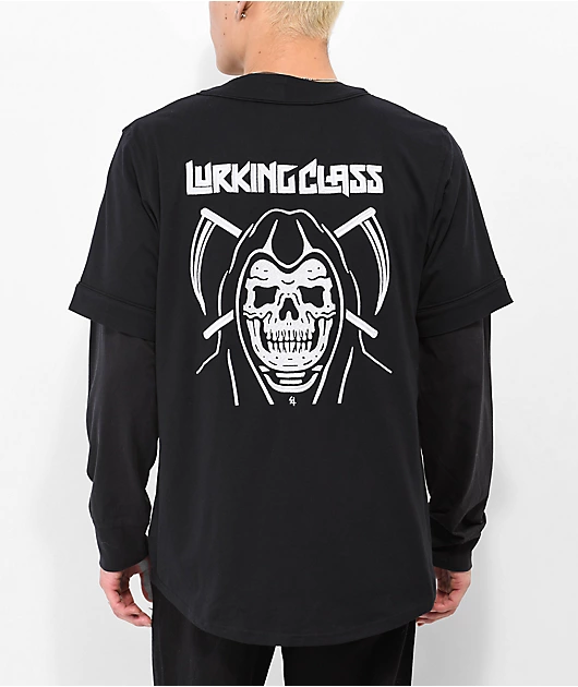 Lurking Class by Sketchy Tank Metal Scythe Black 2Fer Jersey