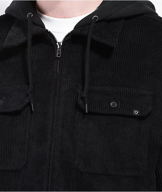 20320-empyre-fluke-black-corduroy-long-sleeve-hooded-shirt-3.webp Empyre Fluke Black Corduroy Long Sleeve Hooded Shirt