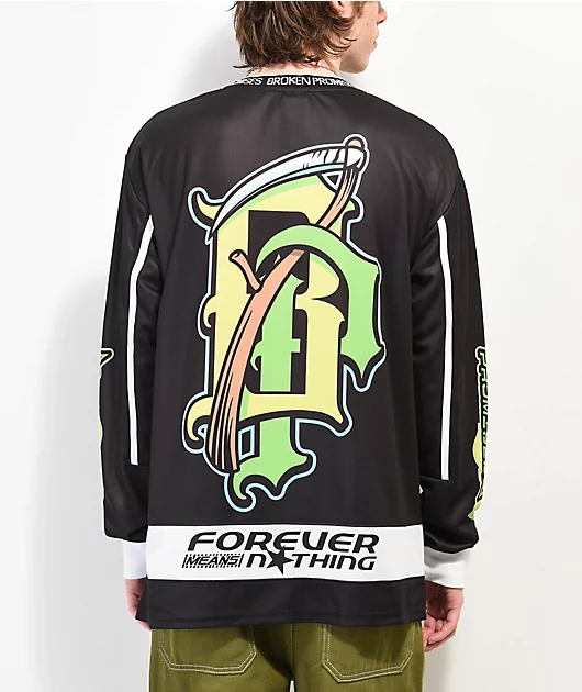 Broken Promises Thomas Black Hockey Jersey