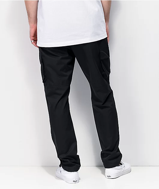 Ninth Hall Trance Black Cargo Pants