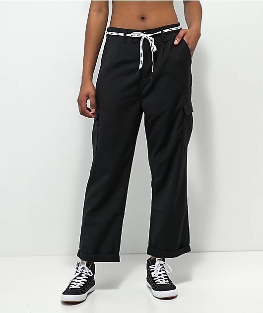 Vans Leg Up Black Cargo Pants